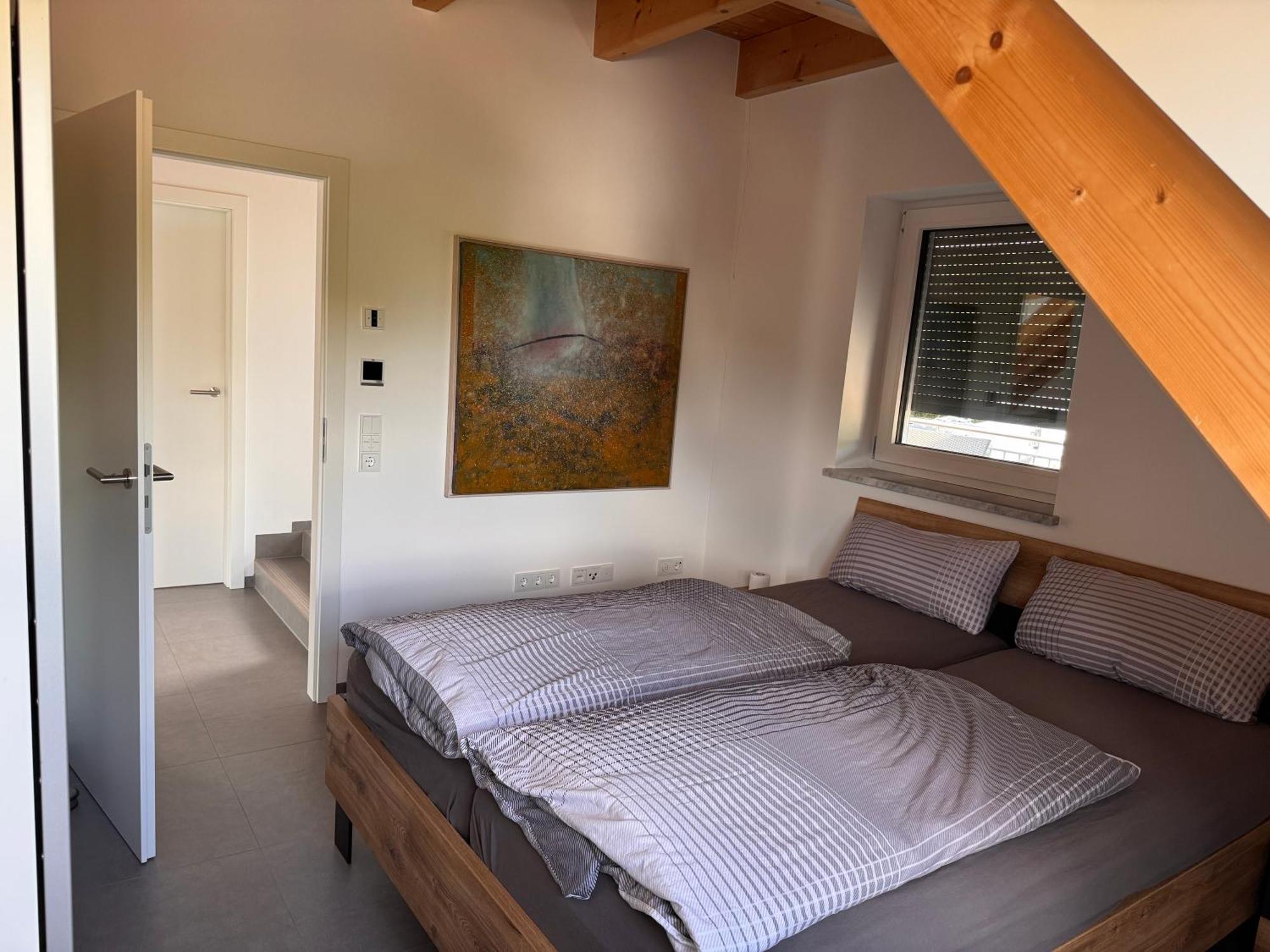 Moderne Ferienunterkunft/Wohnung Burgthann Bagian luar foto